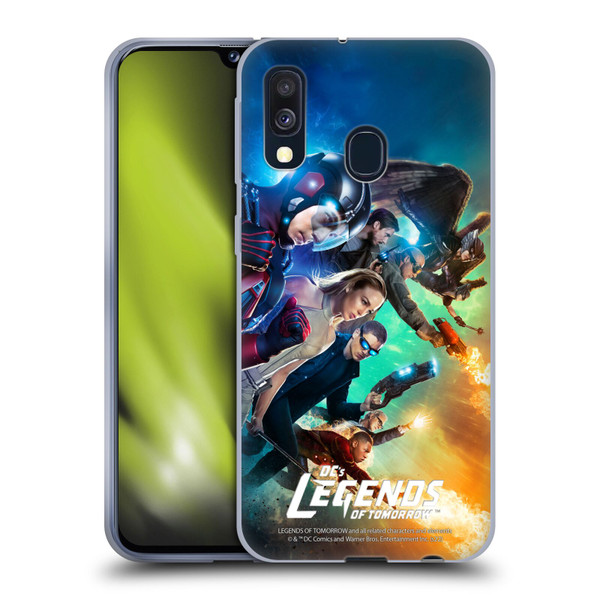 Legends Of Tomorrow Graphics Poster Soft Gel Case for Samsung Galaxy A40 (2019)