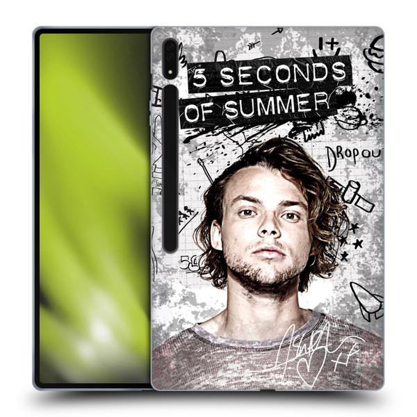 5 Seconds of Summer Solos Vandal Ashton Soft Gel Case for Samsung Galaxy Tab S8 Ultra