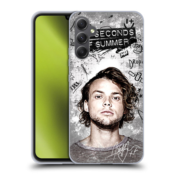 5 Seconds of Summer Solos Vandal Ashton Soft Gel Case for Samsung Galaxy A34 5G