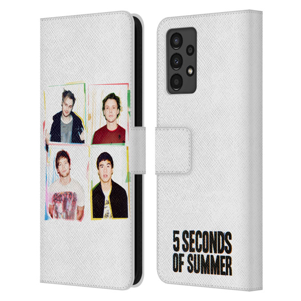 5 Seconds of Summer Posters Polaroid Leather Book Wallet Case Cover For Samsung Galaxy A13 (2022)