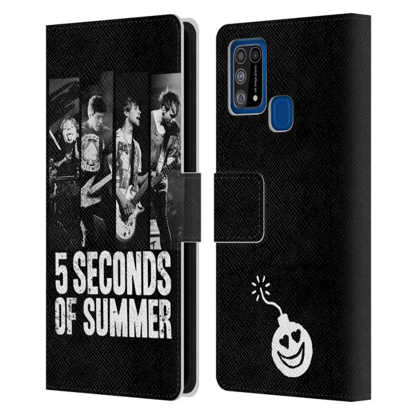 5 Seconds of Summer Posters Strips Leather Book Wallet Case Cover For Samsung Galaxy M31 (2020)