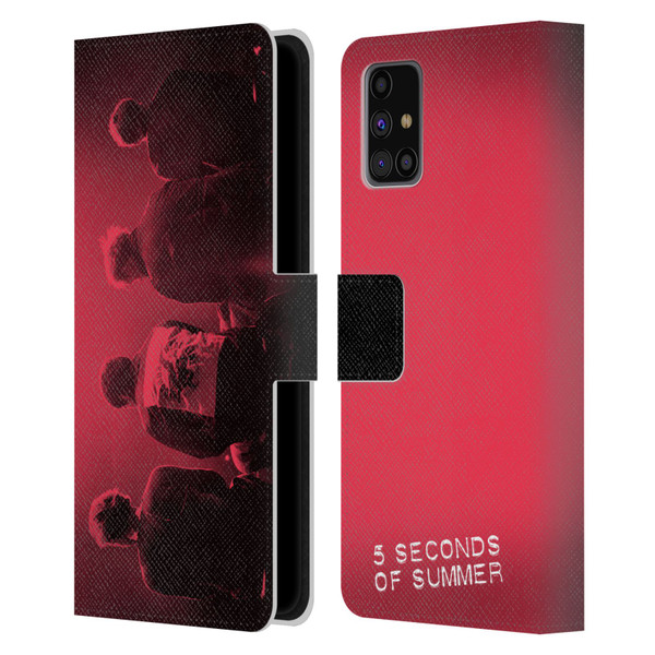 5 Seconds of Summer Posters Colour Washed Leather Book Wallet Case Cover For Samsung Galaxy M31s (2020)