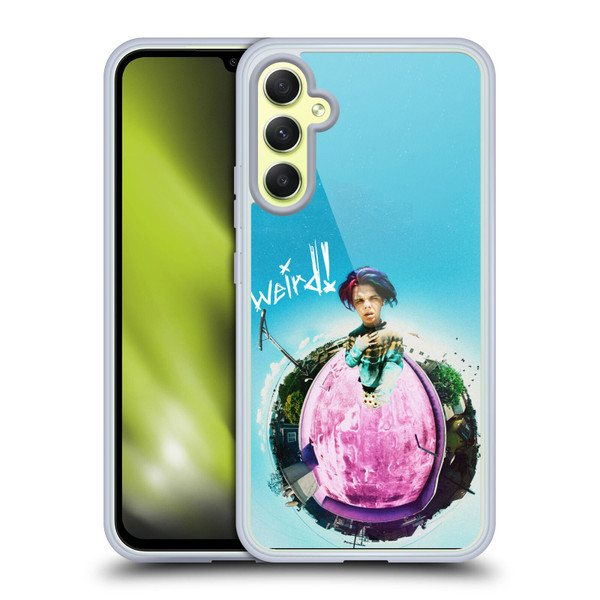 Yungblud Graphics Weird! 2 Soft Gel Case for Samsung Galaxy A34 5G