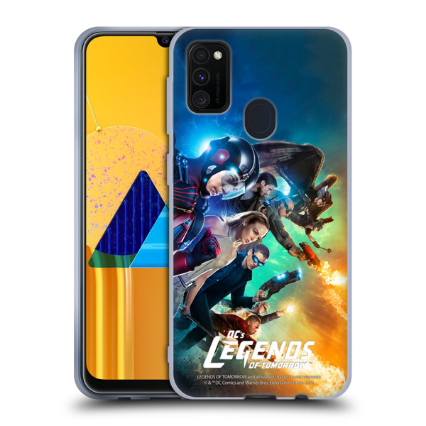 Legends Of Tomorrow Graphics Poster Soft Gel Case for Samsung Galaxy M30s (2019)/M21 (2020)