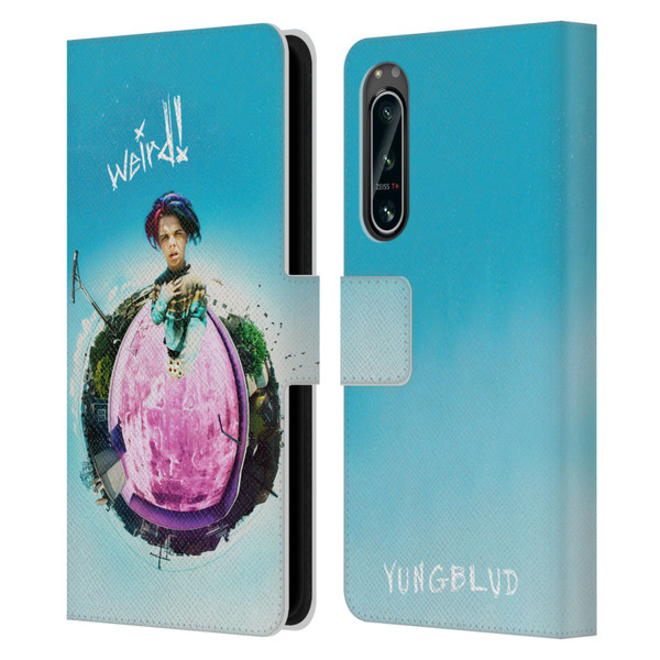 Yungblud Graphics Weird! 2 Leather Book Wallet Case Cover For Sony Xperia 5 IV