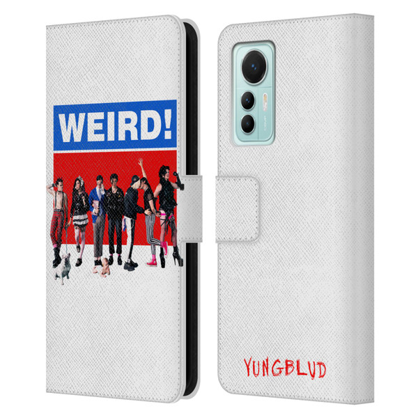 Yungblud Graphics Weird! Leather Book Wallet Case Cover For Xiaomi 12 Lite