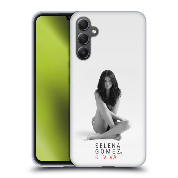 Selena Gomez Revival Front Cover Art Soft Gel Case for Samsung Galaxy A34 5G