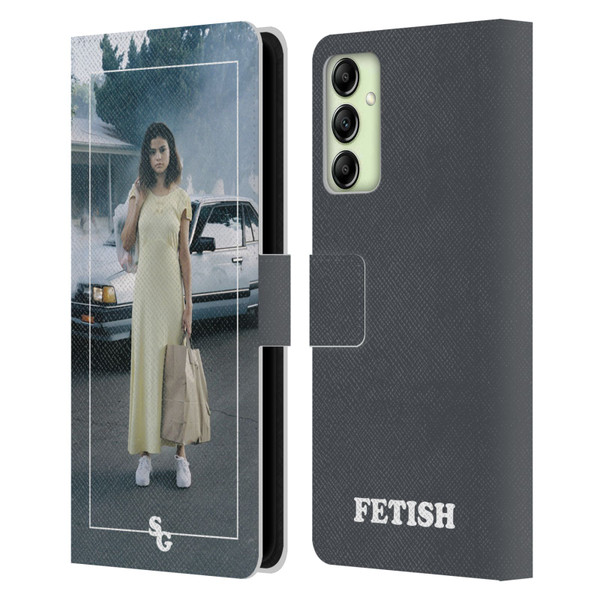 Selena Gomez Fetish Album Cover Leather Book Wallet Case Cover For Samsung Galaxy A14 5G