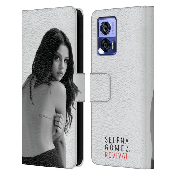 Selena Gomez Revival Back Cover Art Leather Book Wallet Case Cover For Motorola Edge 30 Neo 5G