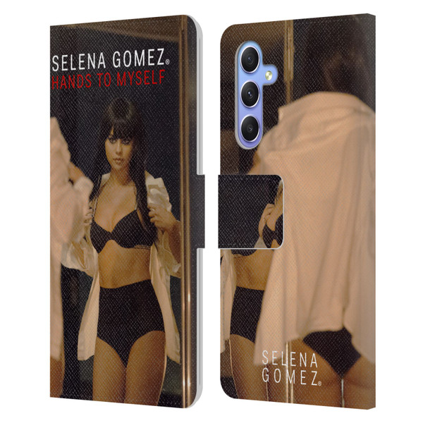 Selena Gomez Revival Hands to myself Leather Book Wallet Case Cover For Samsung Galaxy A34 5G