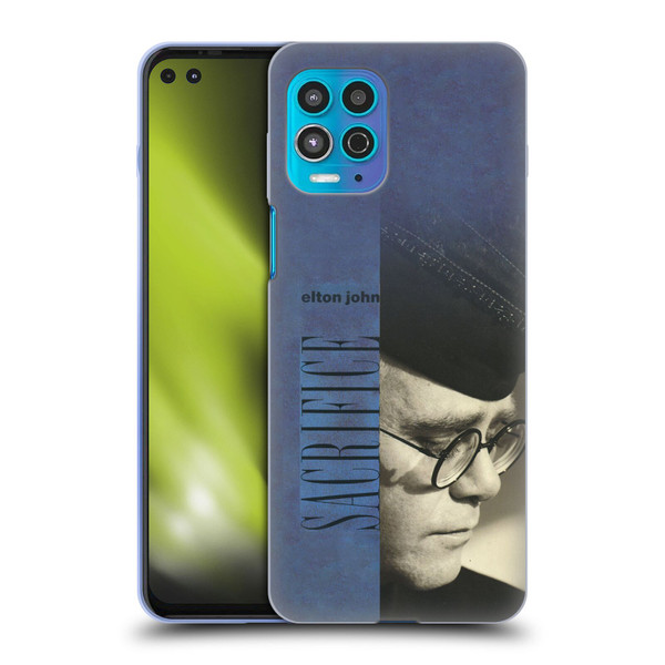 Elton John Artwork Sacrifice Single Soft Gel Case for Motorola Moto G100