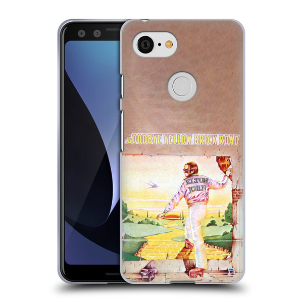 Elton John Artwork GBYR Album Soft Gel Case for Google Pixel 3