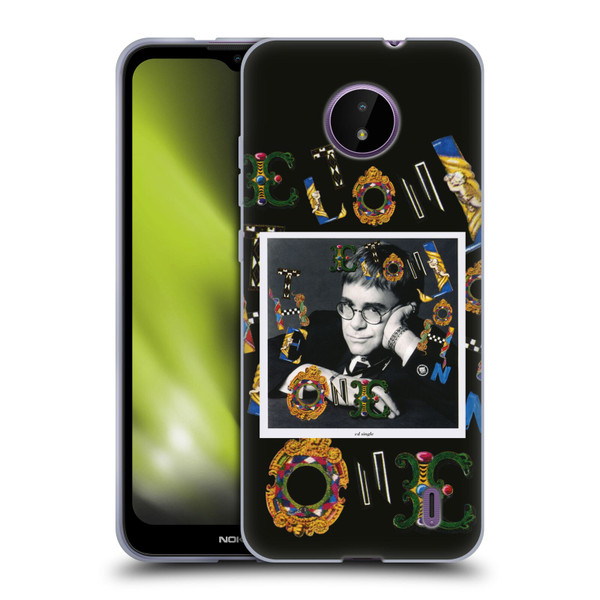 Elton John Artwork The One Single Soft Gel Case for Nokia C10 / C20