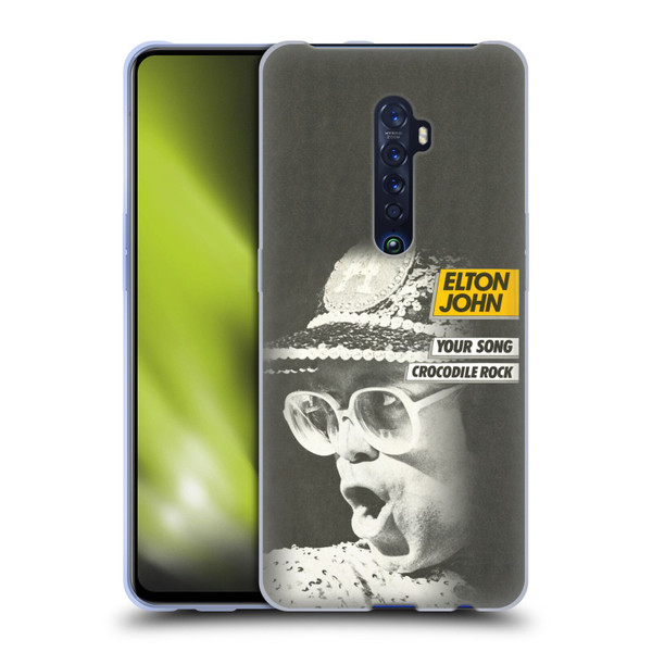 Elton John Artwork Your Song Single Soft Gel Case for OPPO Reno 2