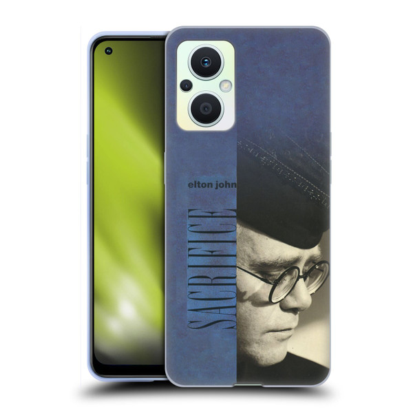 Elton John Artwork Sacrifice Single Soft Gel Case for OPPO Reno8 Lite