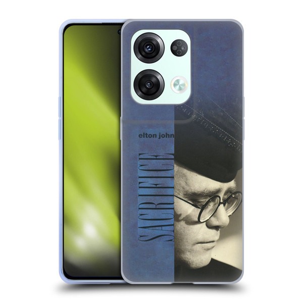 Elton John Artwork Sacrifice Single Soft Gel Case for OPPO Reno8 Pro