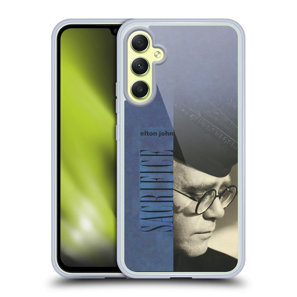 Elton John Artwork Sacrifice Single Soft Gel Case for Samsung Galaxy A34 5G
