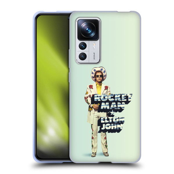Elton John Artwork Rocket Man Single Soft Gel Case for Xiaomi 12T Pro