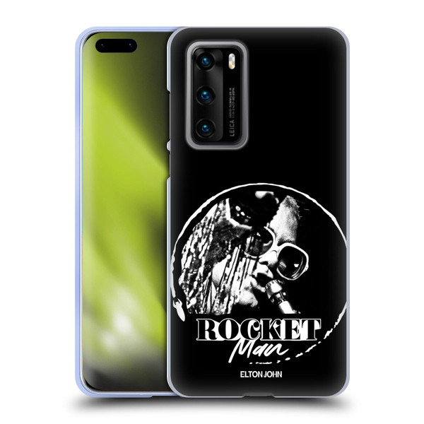 Elton John Rocketman Key Art 4 Soft Gel Case for Huawei P40 5G