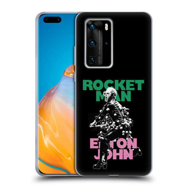 Elton John Rocketman Key Art 5 Soft Gel Case for Huawei P40 Pro / P40 Pro Plus 5G