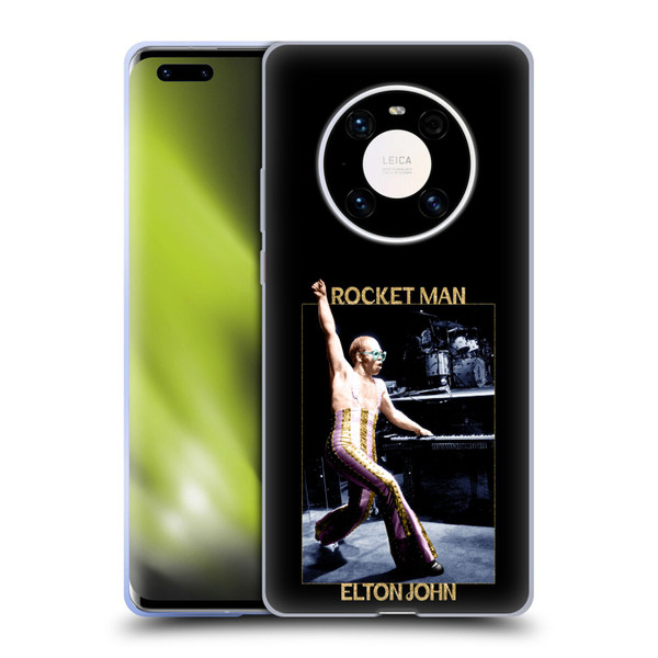 Elton John Rocketman Key Art 3 Soft Gel Case for Huawei Mate 40 Pro 5G