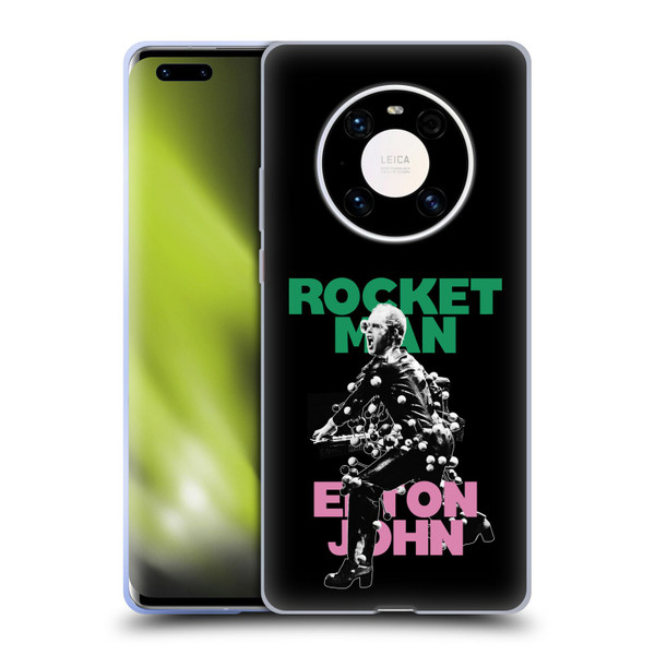 Elton John Rocketman Key Art 5 Soft Gel Case for Huawei Mate 40 Pro 5G