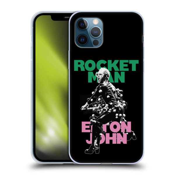 Elton John Rocketman Key Art 5 Soft Gel Case for Apple iPhone 12 / iPhone 12 Pro