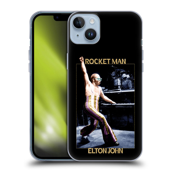 Elton John Rocketman Key Art 3 Soft Gel Case for Apple iPhone 14 Plus