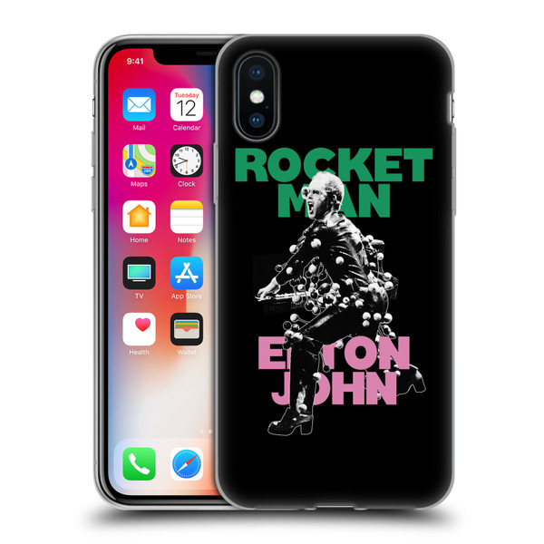 Elton John Rocketman Key Art 5 Soft Gel Case for Apple iPhone X / iPhone XS