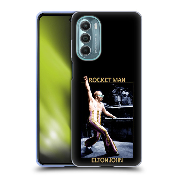 Elton John Rocketman Key Art 3 Soft Gel Case for Motorola Moto G Stylus 5G (2022)