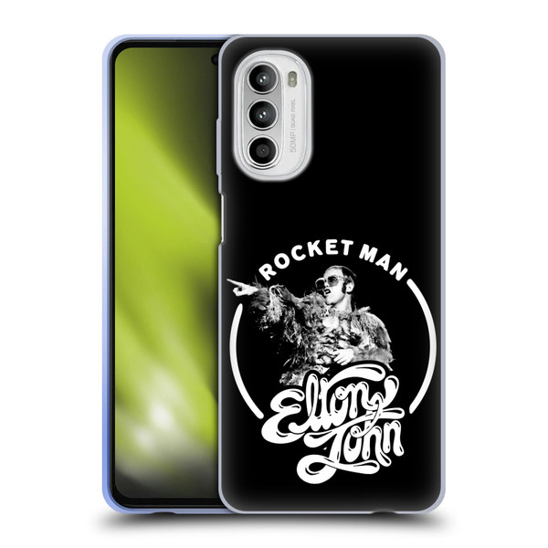 Elton John Rocketman Key Art 2 Soft Gel Case for Motorola Moto G52