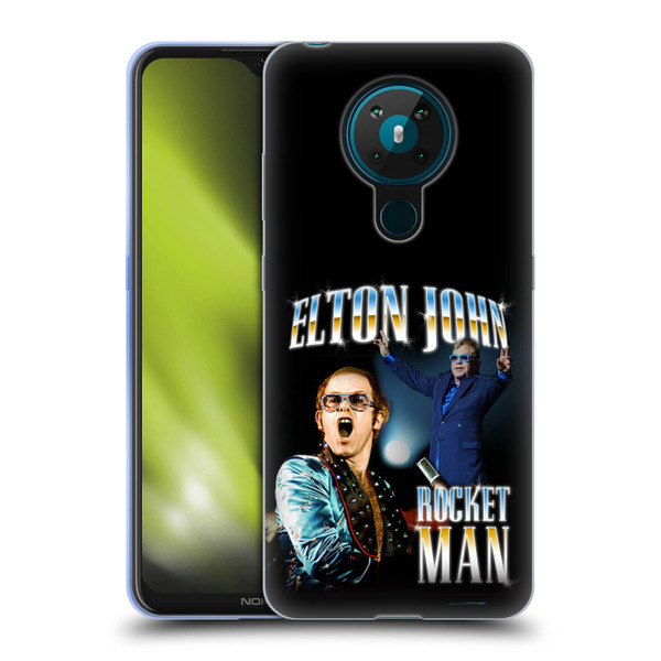 Elton John Rocketman Key Art Soft Gel Case for Nokia 5.3
