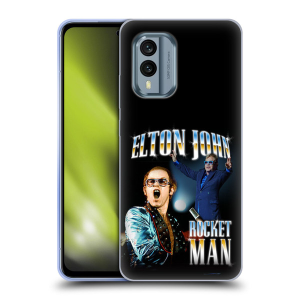 Elton John Rocketman Key Art Soft Gel Case for Nokia X30