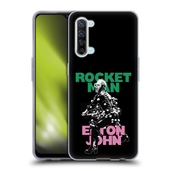 Elton John Rocketman Key Art 5 Soft Gel Case for OPPO Find X2 Lite 5G