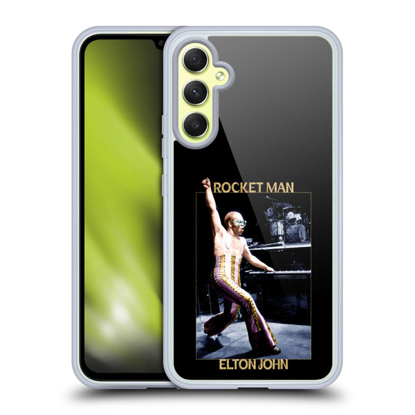 Elton John Rocketman Key Art 3 Soft Gel Case for Samsung Galaxy A34 5G