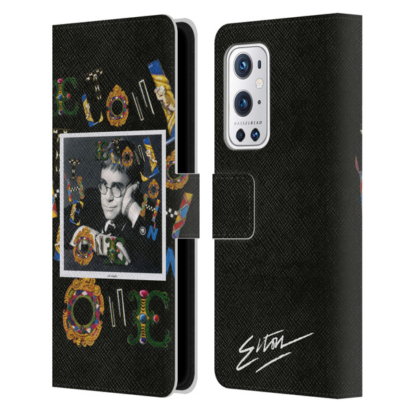 Elton John Artwork The One Single Leather Book Wallet Case Cover For OnePlus 9 Pro