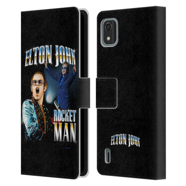 Elton John Rocketman Key Art Leather Book Wallet Case Cover For Nokia C2 2nd Edition