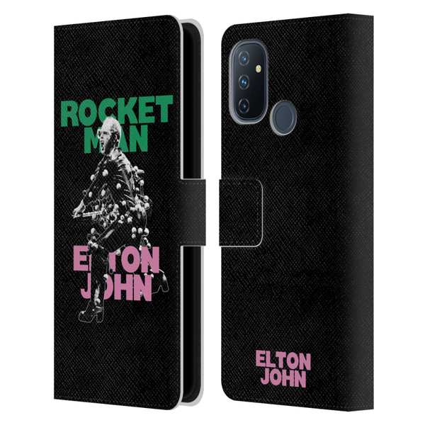 Elton John Rocketman Key Art 5 Leather Book Wallet Case Cover For OnePlus Nord N100