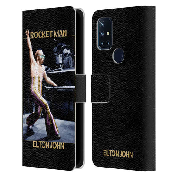 Elton John Rocketman Key Art 3 Leather Book Wallet Case Cover For OnePlus Nord N10 5G