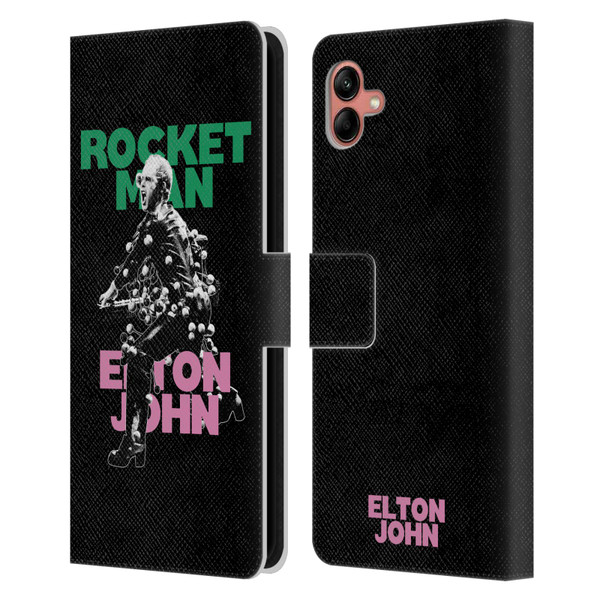 Elton John Rocketman Key Art 5 Leather Book Wallet Case Cover For Samsung Galaxy A04 (2022)