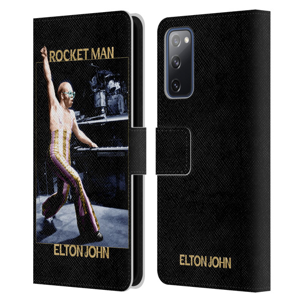 Elton John Rocketman Key Art 3 Leather Book Wallet Case Cover For Samsung Galaxy S20 FE / 5G