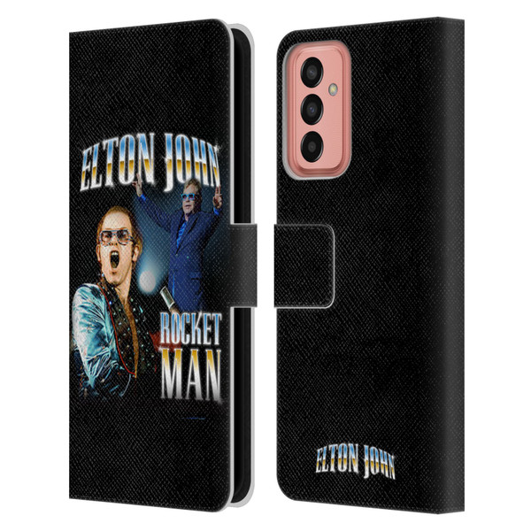 Elton John Rocketman Key Art Leather Book Wallet Case Cover For Samsung Galaxy M13 (2022)