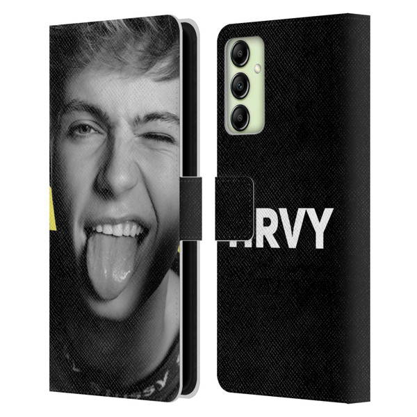 HRVY Graphics Calendar 5 Leather Book Wallet Case Cover For Samsung Galaxy A14 5G