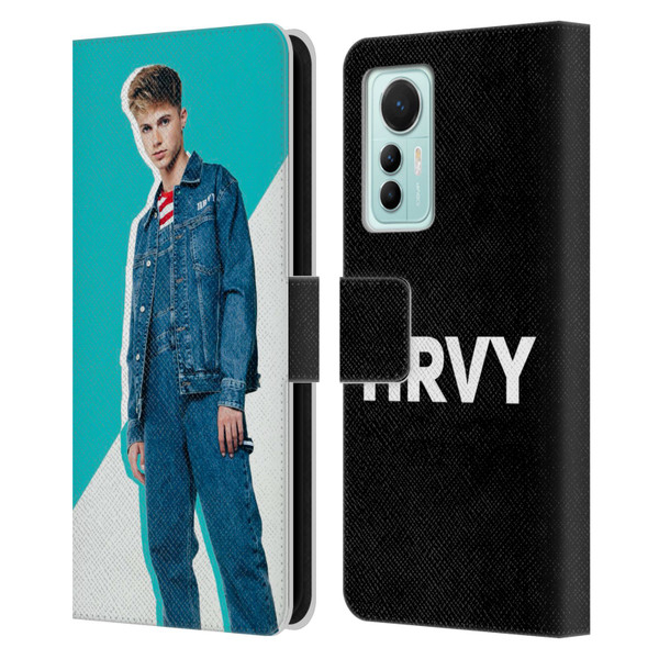 HRVY Graphics Calendar 8 Leather Book Wallet Case Cover For Xiaomi 12 Lite