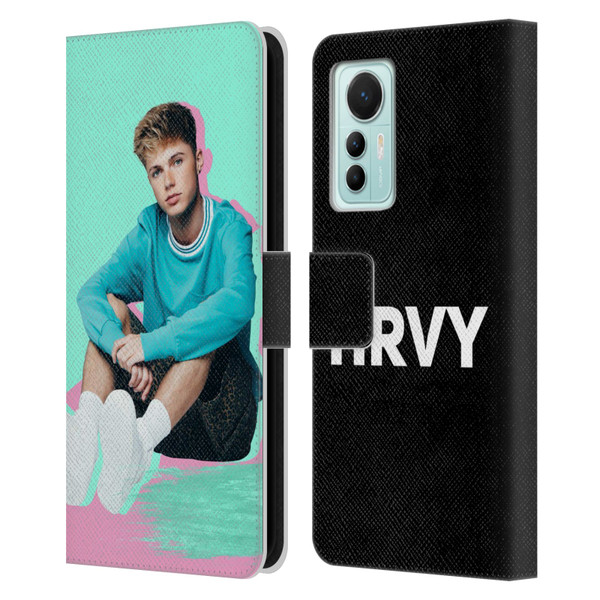 HRVY Graphics Calendar Leather Book Wallet Case Cover For Xiaomi 12 Lite