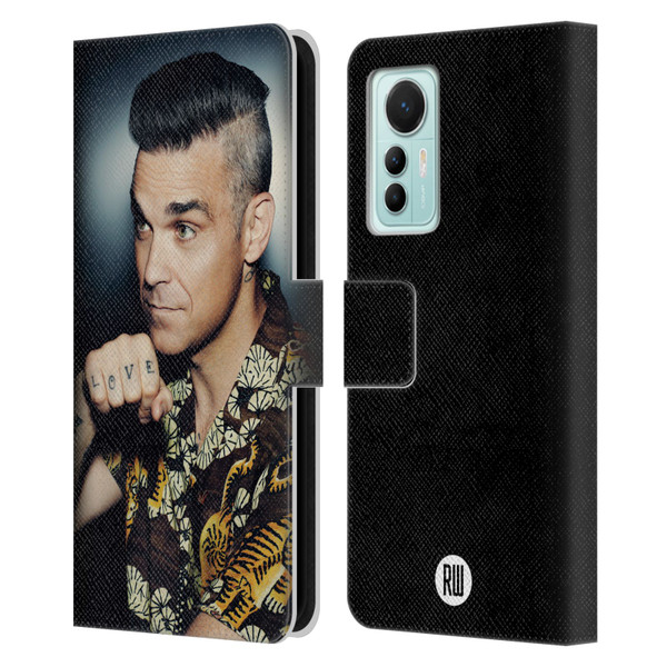 Robbie Williams Calendar Love Tattoo Leather Book Wallet Case Cover For Xiaomi 12 Lite