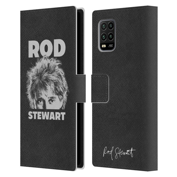 Rod Stewart Art Black And White Leather Book Wallet Case Cover For Xiaomi Mi 10 Lite 5G