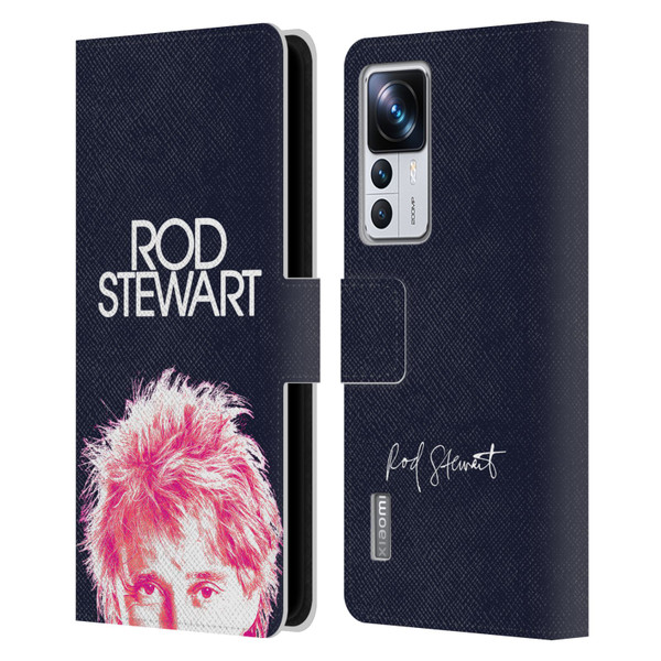 Rod Stewart Art Neon Leather Book Wallet Case Cover For Xiaomi 12T Pro