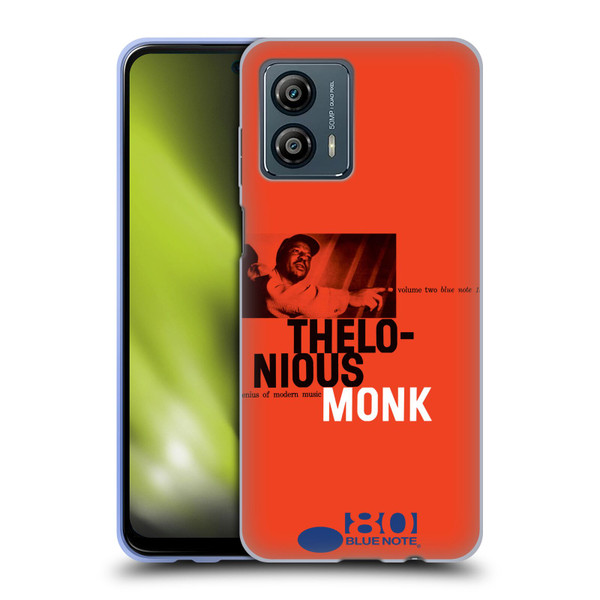 Blue Note Records Albums 2 Thelonious Monk Soft Gel Case for Motorola Moto G53 5G