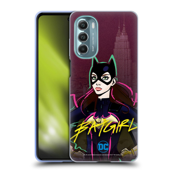 DC Women Core Compositions Batgirl Soft Gel Case for Motorola Moto G Stylus 5G (2022)